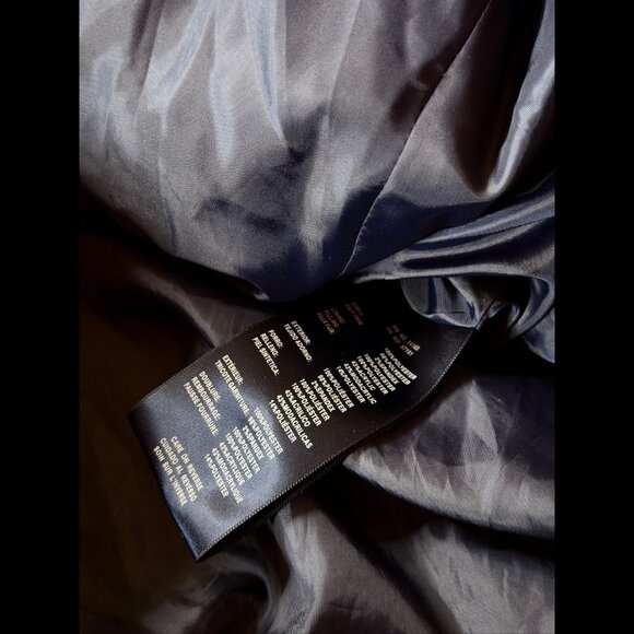 Tommy Hilfigure Jacket Small Womens Red Puffer Faux Fur Hoodie Coat Zippers - Picture 10 of 10